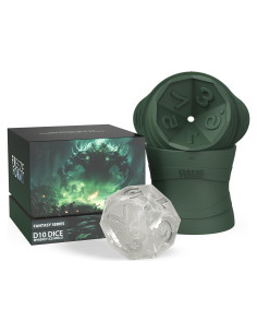 Molde de Hielo D10 FREEZE FORMS de Silicona Grande para Bebidas