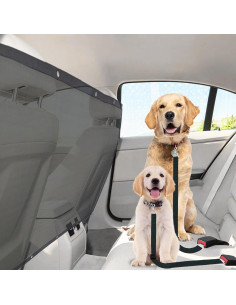 Cinturones de Seguridad para Perros SunGrow + Barrera Ajustable 2