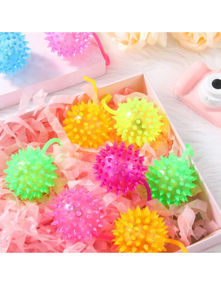 Pelotas LED Rebotadoras Sotiff 9 Pcs Multicolor 5.5 cm