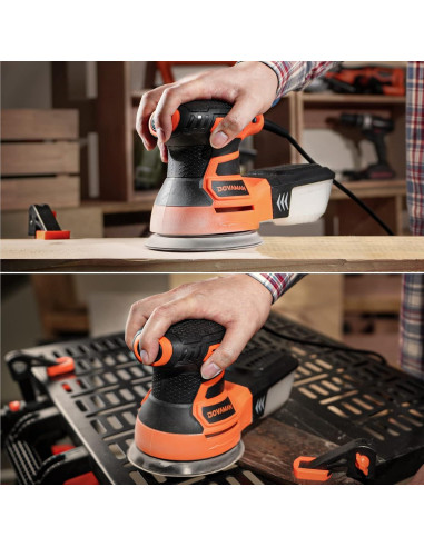 Lijadora Orbital DOVAMAN ROS01A 350W 6 Velocidades 12.7cm