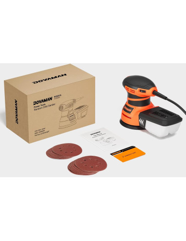 Lijadora Orbital DOVAMAN ROS01A 350W 6 Velocidades 12.7cm