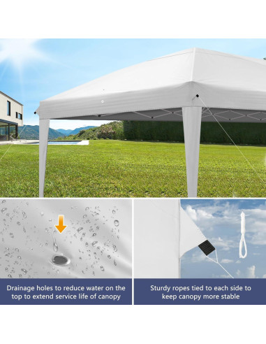 Carpa Plegable AMOPA 3x6m Impermeable para Eventos al Aire Libre