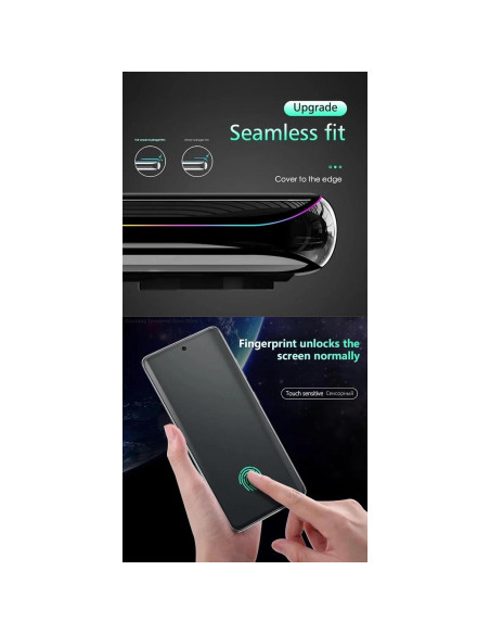 2 Películas Hidrogel Mate Antihuellas para Google Pixel 9a 5G