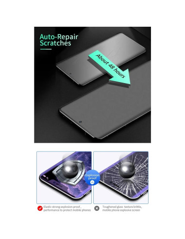 2 Películas Hidrogel Mate Antihuellas para Google Pixel 9a 5G