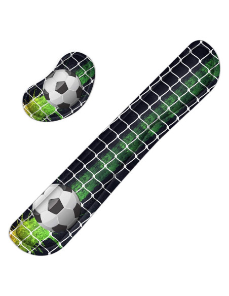 Almohadilla para Muñeca y Teclado Meffort Inc Ergonómica Fútbol