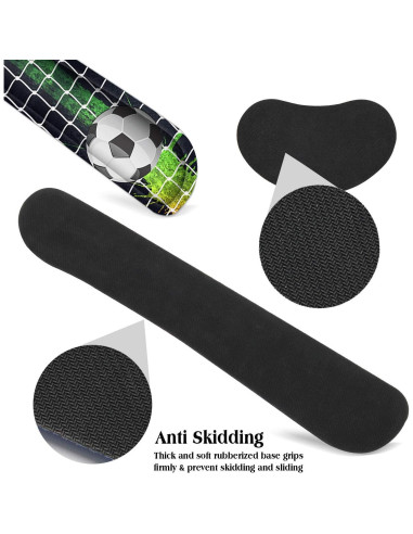 Almohadilla para Muñeca y Teclado Meffort Inc Ergonómica Fútbol