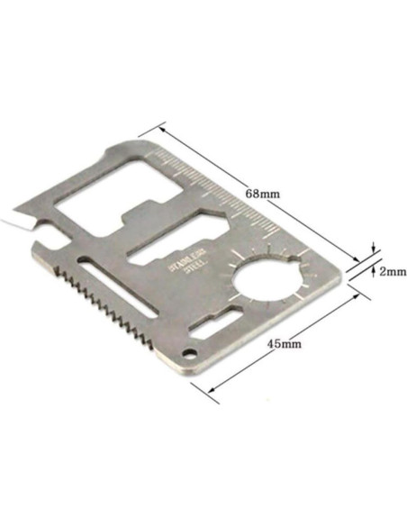 Multiherramienta Abrebotellas Lodo Smate 11 en 1 Acero Inoxidable