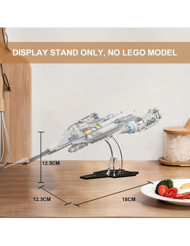 Soporte Acrílico Vaodest para Lego Star Wars 75325 N-1