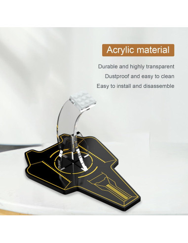 Soporte Acrílico Vaodest para Lego Star Wars 75325 N-1