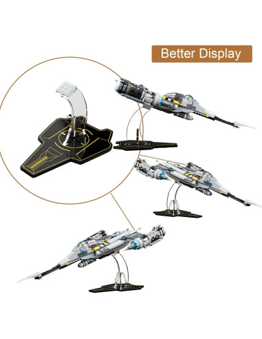 Soporte Acrílico Vaodest para Lego Star Wars 75325 N-1