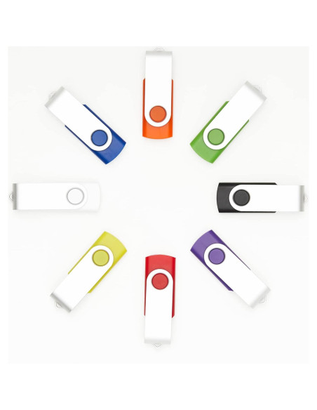 Paquete de 20 Memorias USB 4GB REWBOAT Colores Aleatorios Paquete de 20 Memorias USB 4GB REWBOAT Colores Aleatorios