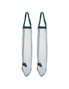 Bolsa de Almacenamiento de Malla Colgante uxcell 2Pcs Verde 48x12cm
