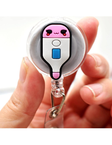 Paquete de 10 Soportes de Insignia Retráctiles YEALQUE