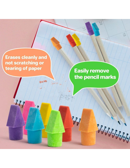 Borradores de Capuchón Sukh - 100 Unidades Sin Látex