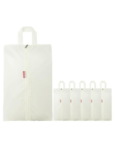 Set de 6 Bolsas para Zapatos Portátiles Impermeables - Blanco