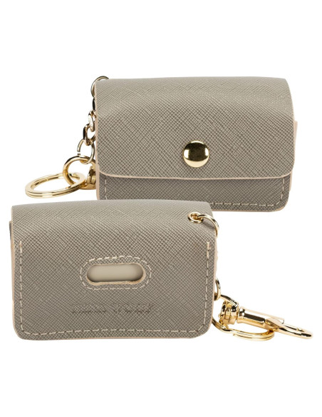 Soporte de Bolsa de Excremento Vegano Nina Woof Gris Soporte de Bolsa de Excremento Vegano Nina Woof Gris