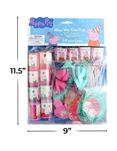 Paquete de 48 Juguetes de Fiesta Peppa Pig - Diversión Colorida 2