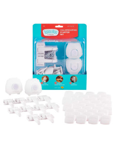 Set de Seguridad Infantil Toddleroo 46 Piezas Blanco