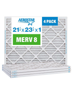 Filtro de Aire Plegado Aerostar MERV 8 54.6x59.7x1 cm Caja de 4