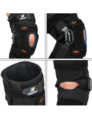 Férula para Rodilla Timtakbo XL con Estabilizadores y Gel