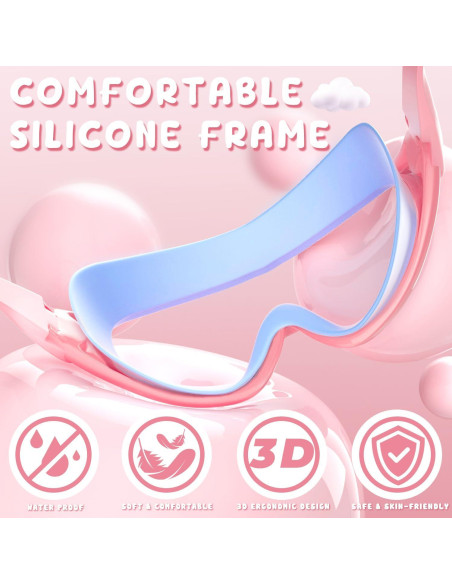 Gafas de natación COOLOO para niños 3 a 15 años Antivaho UV