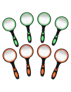 Set de 8 Lentes de Aumento 10X Telooco 50mm para Lectura