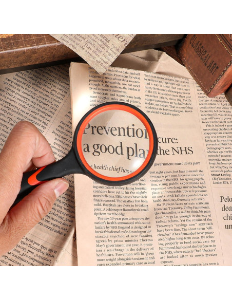 Set de 8 Lentes de Aumento 10X Telooco 50mm para Lectura