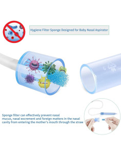 Filtros de Higiene para Aspirador Nasal POPYJAN 200 Unidades 2