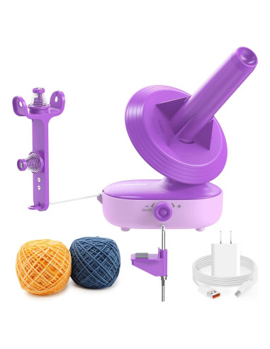 Enrollador de Hilo Eléctrico Caydo Pro 10oz Púrpura