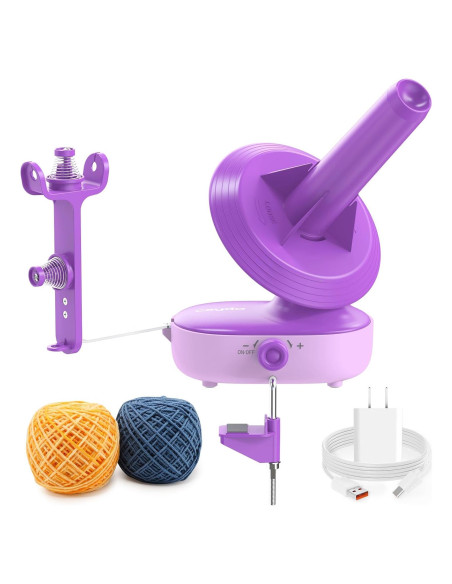 Enrollador de Hilo Eléctrico Caydo Pro 10oz Púrpura