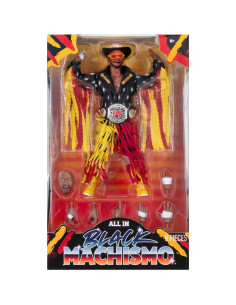 Figura de Acción AEW Black Machismo Jay Lethal Exclusiva 2