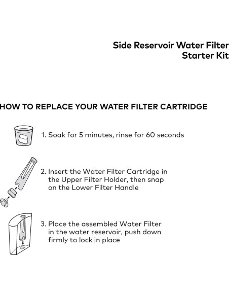Kit de Reemplazo para Cafetera Keurig 2.0 Melostu - Filtro Reutilizable
