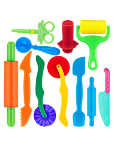 Conjunto de Herramientas de Masa 11 PCS Oun Nana Multicolor
