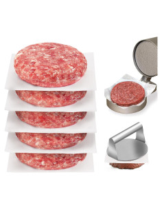 Papel Pergamino Antiadherente BYKITCHEN 300 Hojas 15.24 cm