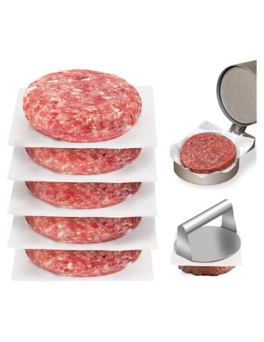 Papel Pergamino Antiadherente BYKITCHEN 300 Hojas 15.24 cm