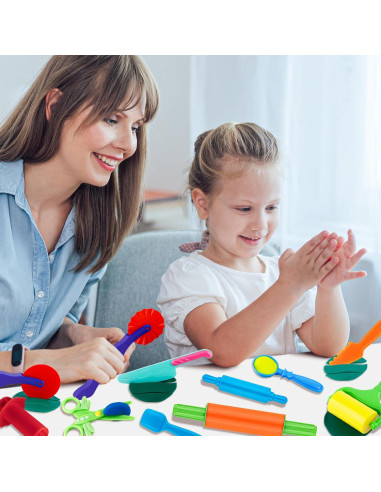 Conjunto de Herramientas de Masa 11 PCS Oun Nana Multicolor