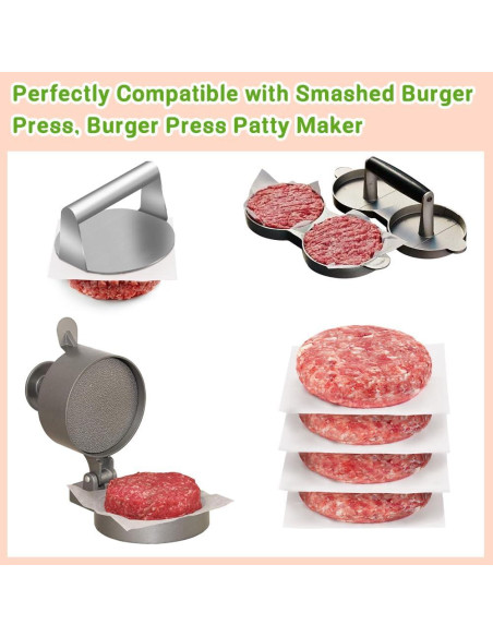 Papel Pergamino Antiadherente BYKITCHEN 300 Hojas 15.24 cm