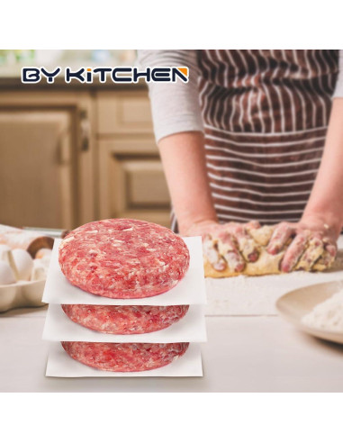 Papel Pergamino Antiadherente BYKITCHEN 300 Hojas 15.24 cm