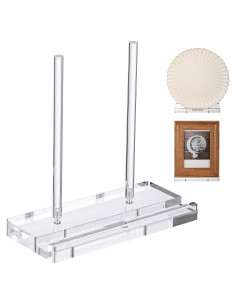 Soporte de Exhibición Acrílico CroBlissful 19.8x9 cm Transparente