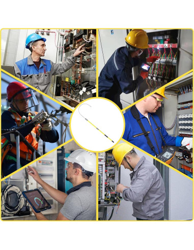 Gancho de Rescate Aislado Mounleve 3.16 kg 110kV Amarillo