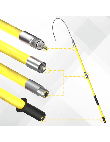 Gancho de Rescate Aislado Mounleve 3.16 kg 110kV Amarillo