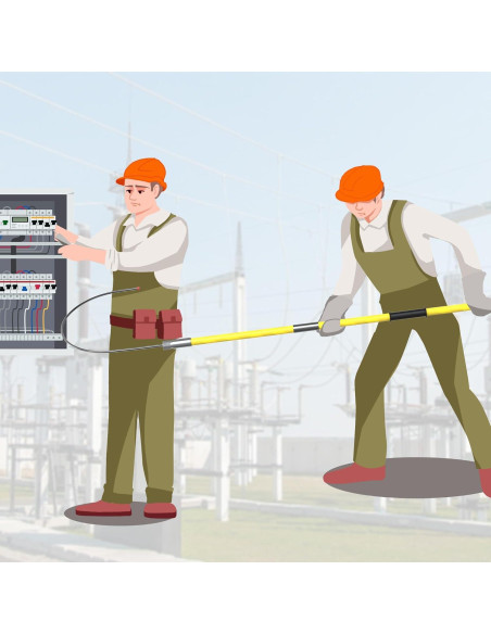 Gancho de Rescate Aislado Mounleve 3.16 kg 110kV Amarillo