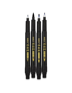 Set de 4 Plumas de Caligrafía MISULOVE - Tinta Negra a Prueba de Desvanecimiento