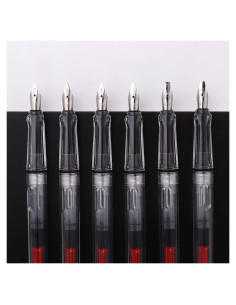 Set de Plumas de Caligrafía Vctitil 6 Piezas Multicolor 0.7-2.9mm