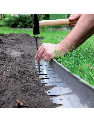 100 Clavos de Plástico 20cm para Paisajismo DharBnt