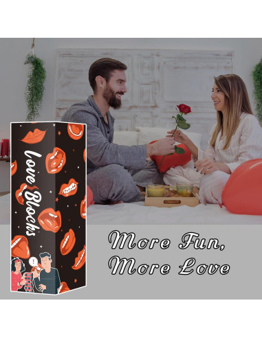 Juego de Apilar para Adultos Allonu Torre de Deseo 54 Piezas