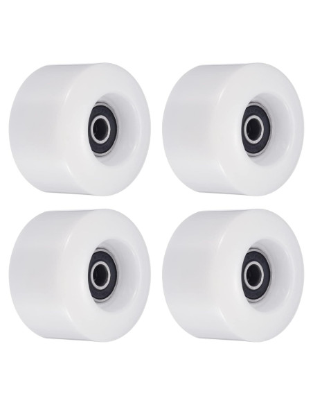 Ruedas de Patineta PATIKIL 32x55mm 80A PU con Rodamientos ABEC-9