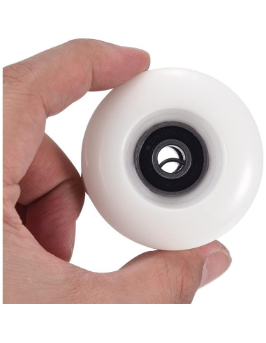 Ruedas de Patineta PATIKIL 32x55mm 80A PU con Rodamientos ABEC-9