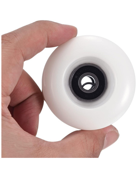 Ruedas de Patineta PATIKIL 32x55mm 80A PU con Rodamientos ABEC-9