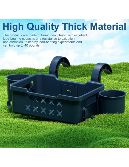 Juego de 2 Cestas de Almacenamiento para Piscina SPYONG 36kg